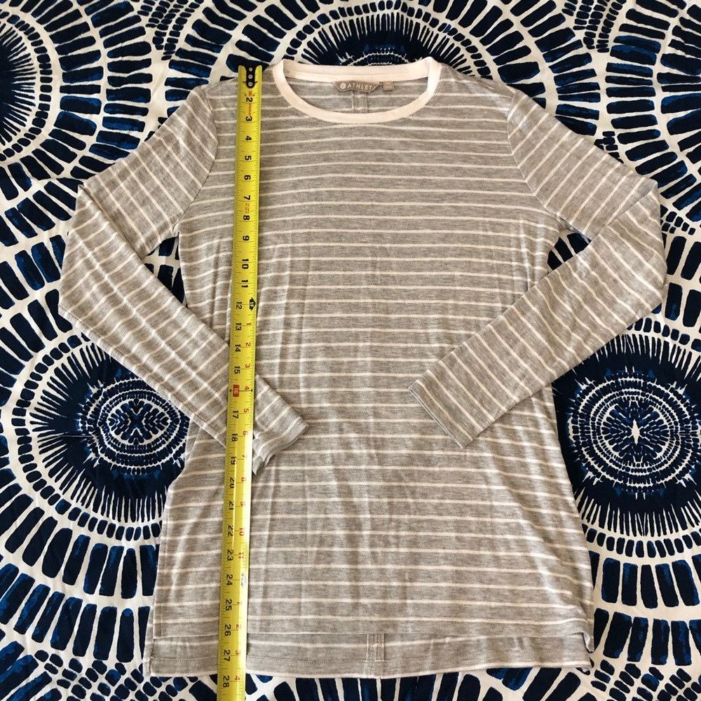 Athleta striped long sleeve - Picture 5 of 5